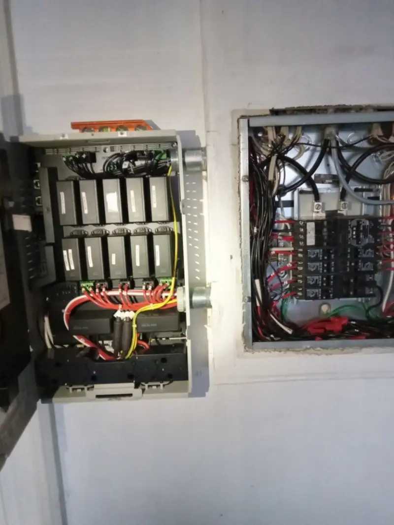 Electrical panel upgrade completed for Commercial Electrician Services in Loganville